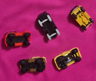 Set 5 micro car d'epoca