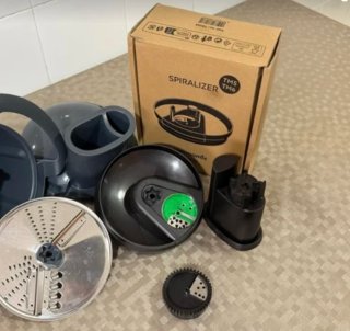 Cortador completo con Espiral TM6 y cubrecuchillas