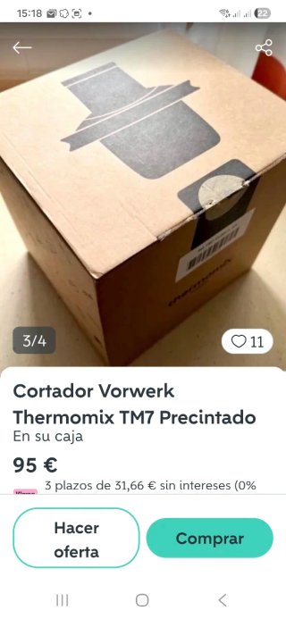 Cortador completo con Espiral TM6 o el de tm7