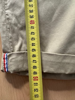 Bermudas Chino Beige Algodón Talla M
