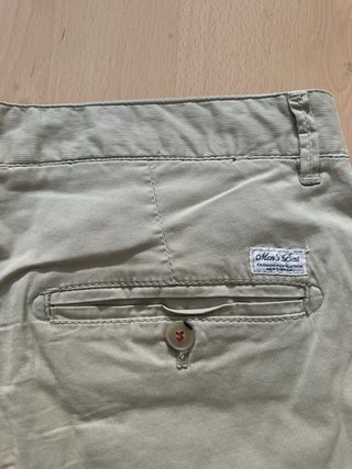 Bermudas Chino Beige Algodón Talla M