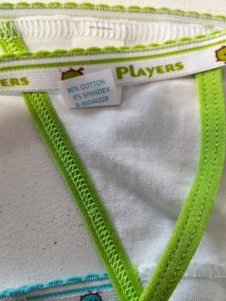 Lote 6 tangas hilo Players Talla M