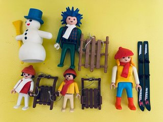 Playmobil Nieve y Trineos