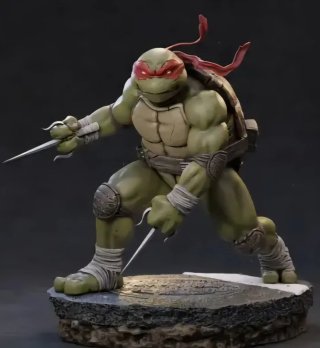 TMNT Raphael Tortugas Ninja Diorama