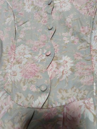 Vestido vintage floral Laura Ashley