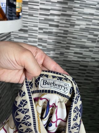 Camisa Burberrys Vintage Talla M