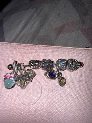 Charms plata pandora