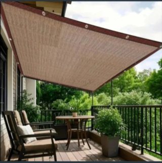 2 Toldos Vela Malla Rectangular 3X4