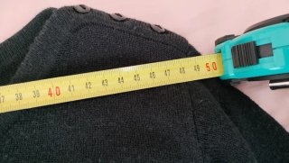 Jersey largo mujer negro