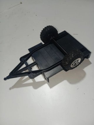 Remolque para Crawler RC Negro