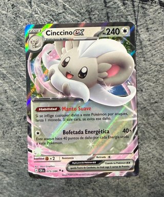 Cinccino EX Caos Creciente Carta Pokemon