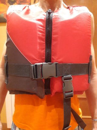 Chaleco salvavidas piragua talla XS