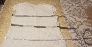 Vestido Pedro del Hierro Beige Talla M