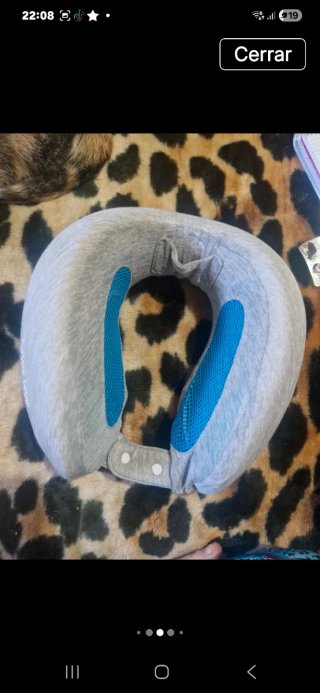 Almohada de viaje para cuello
