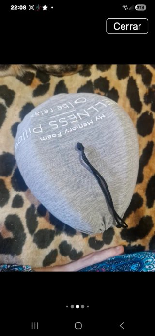 Almohada de viaje para cuello