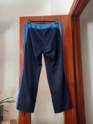 Pantalón Adidas Hombre Talla L Azul
