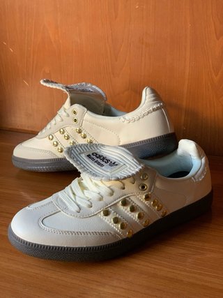 Adidas Samba Beige/Oro