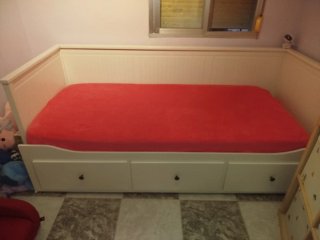Cama individual 90cm con cajones