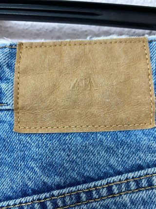 Shorts vaqueros azules de Zara