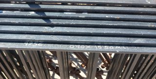 Barandilla de hierro galvanizado