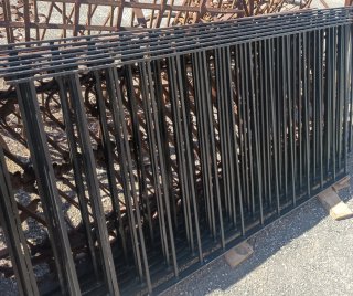 Barandilla de hierro galvanizado