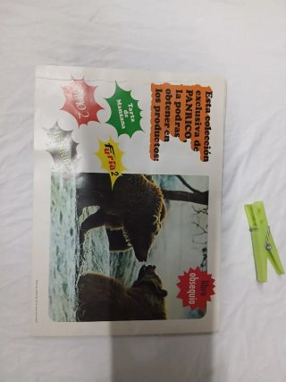Álbum Panrico 3 Dimensiones Animales Salvajes