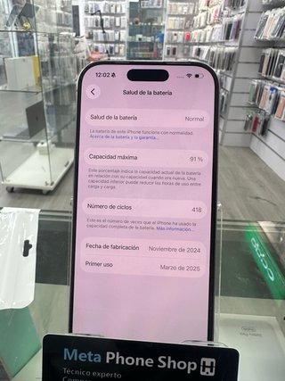 iPhone 16 Pro 128GB Natural titanio