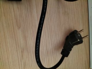 Cavo di alimentazione a 3 pin con connettore europeo