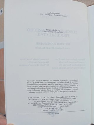 Conceptos de derecho procesal civil
