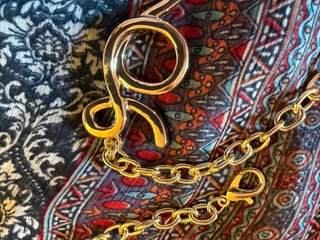 Cintura Chloe Logo Oro