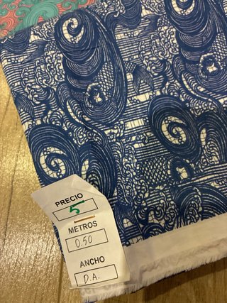 Lote 4 Telas Algodón Estampadas