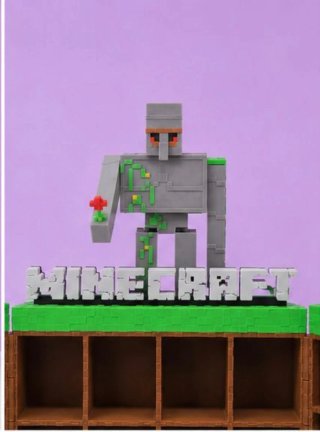 Expositor Minecraft con puertas