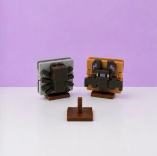 Expositor Minecraft con puertas