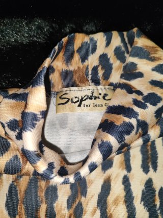 Camiseta estampado Leopardo Talla M
