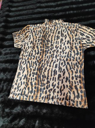 Camiseta estampado Leopardo Talla M