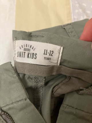 Pantalones cortos niño marrones/grises