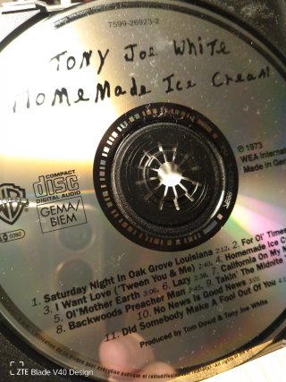 CD Tony Joe White - Homemade Ice Cream