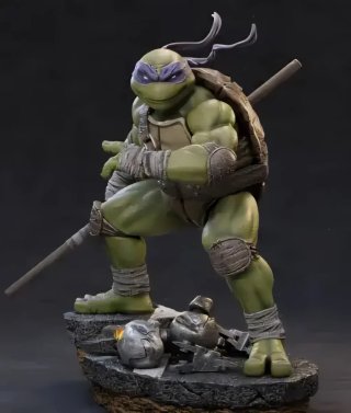 TMNT Donatello Tortugas Ninja Diorama