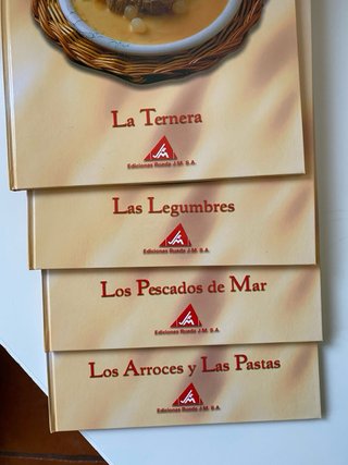 Libros cocina ternera arroces pescados legumbres