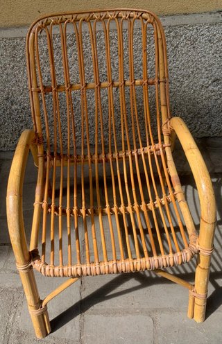 Salottino da esterno in bambù