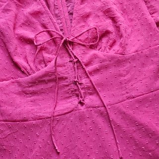 VESTIDO FUCSIA