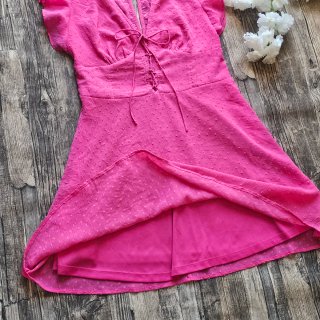 VESTIDO FUCSIA