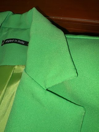 Traje verde