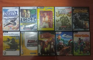 Lote Juegos PC: Blazing Angels, CSI, Duke Nukem