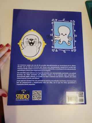 Colorea retratos de animales divertidos y apren...