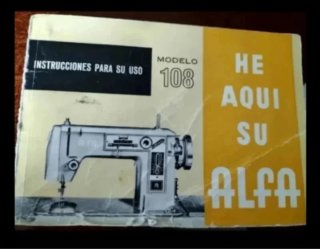 Máquina de coser Alfa 108