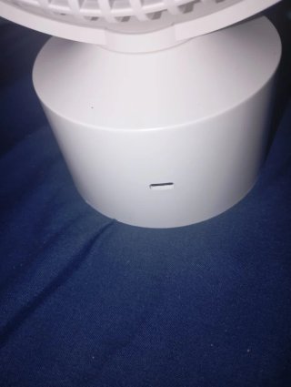 ( NUEVO ) Ventilador mediano blanco inalámbrico
