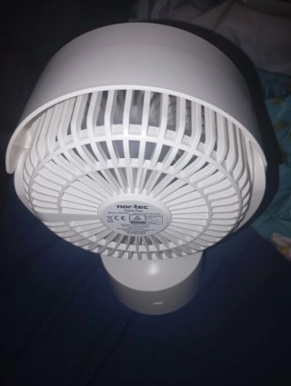 ( NUEVO ) Ventilador mediano blanco inalámbrico