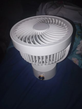 ( NUEVO ) Ventilador mediano blanco inalámbrico