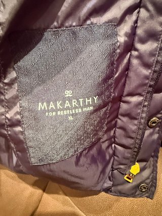 Chaqueta Parka Makarthy Azul Talla XL